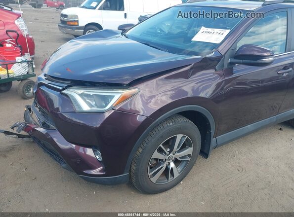 2T3RFREV0GW415422 2016 TOYOTA RAV4 Burgundy 