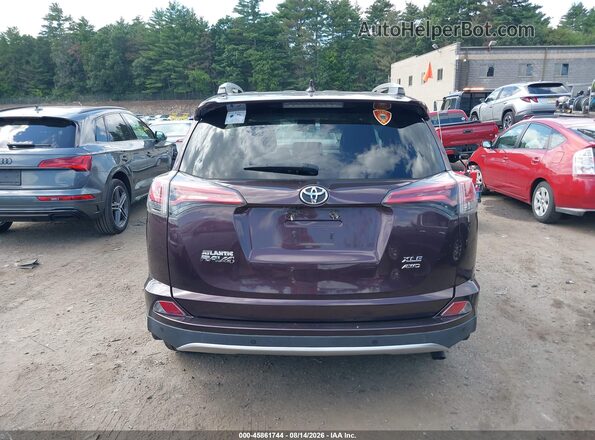 2T3RFREV0GW415422 2016 TOYOTA RAV4 Burgundy 