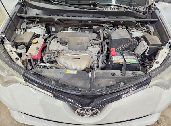 2T3RFREV0GW481310 2016 TOYOTA RAV4 Белый Вид подкапотного пространства