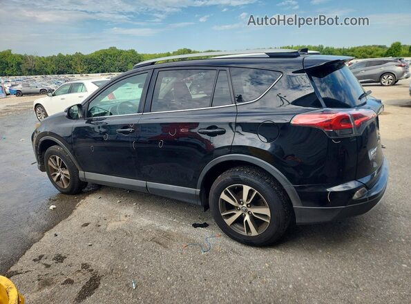 2T3RFREV0GW527671 2016 TOYOTA RAV4 Black უკანა მარცხენა