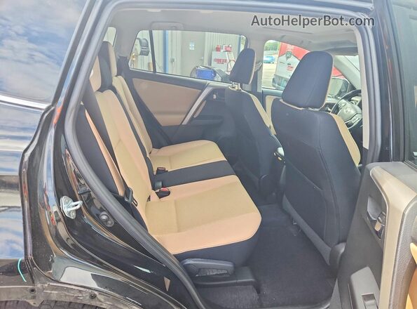 2T3RFREV0GW527671 2016 TOYOTA RAV4 Black უკანა სალონის ხედი