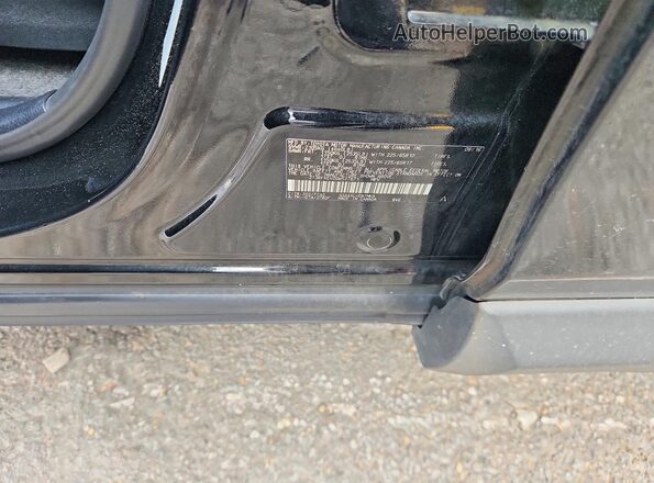 2T3RFREV0GW527671 2016 TOYOTA RAV4 Black VIN კოდის სტიკერის ხედი