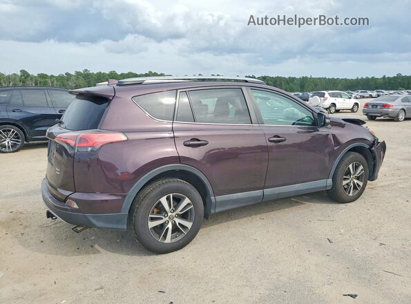 2T3RFREV0HW552460 2017 TOYOTA RAV4 Purple უკანა მარჯვენა