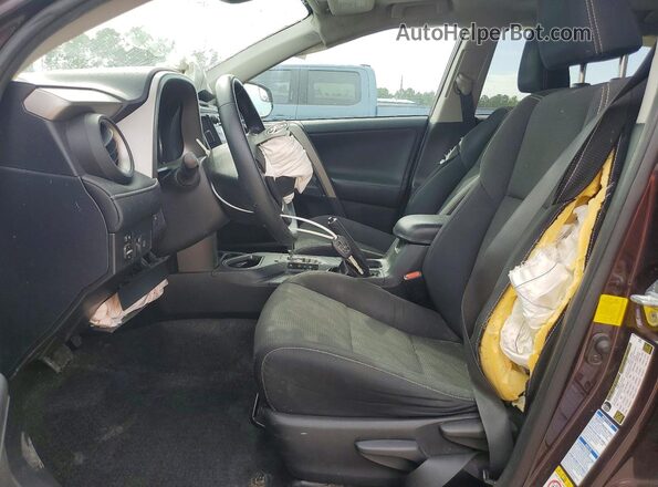 2T3RFREV0HW552460 2017 TOYOTA RAV4 Purple წინა სალონის ხედი