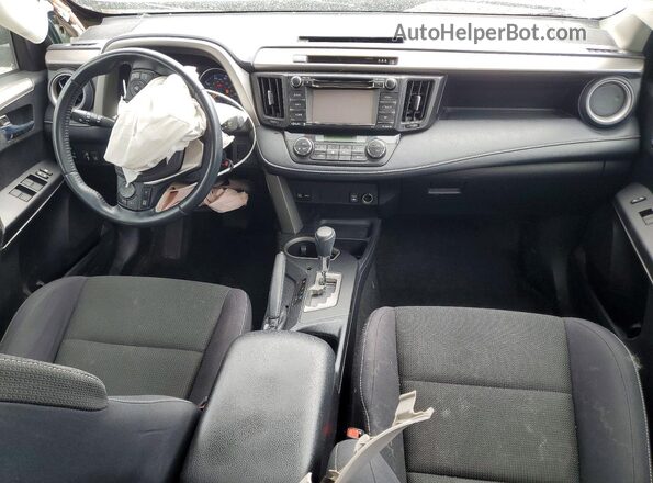 2T3RFREV0HW558159 2017 TOYOTA RAV4 Blue Вид панелі приладів