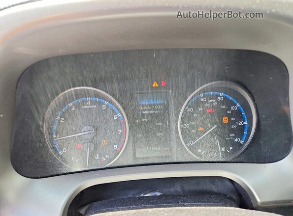 2T3RFREV0HW558159 2017 TOYOTA RAV4 Blue Вид щитка приладів