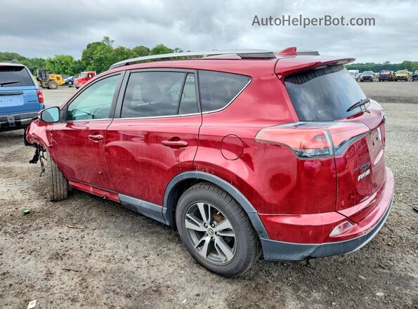 2T3RFREV0JW804584 2018 TOYOTA RAV4 Red Հետևի ձախ