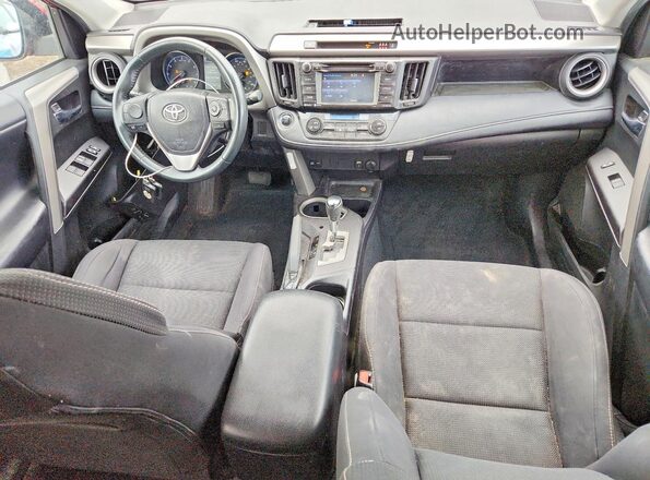 2T3RFREV0JW804584 2018 TOYOTA RAV4 Red Առջևի վահանակի տեսք