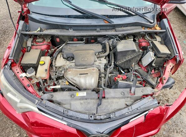 2T3RFREV0JW804584 2018 TOYOTA RAV4 Red Սալոնի հետևի տեսք