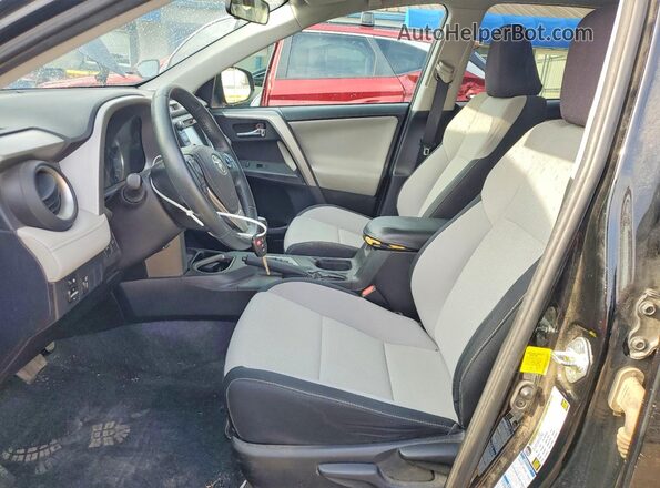 2T3RFREV1GW535844 2016 TOYOTA RAV4 Black Front interior view