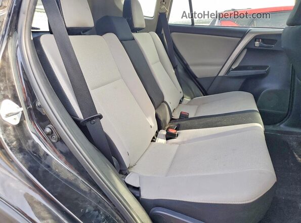 2T3RFREV1GW535844 2016 TOYOTA RAV4 Black Rear seats view