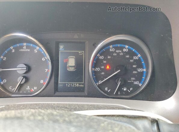 2T3RFREV1GW535844 2016 TOYOTA RAV4 Black Instrument cluster view