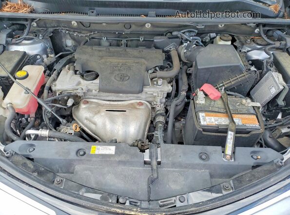 2T3RFREV1HW670694 2017 TOYOTA RAV4 Silver Սալոնի հետևի տեսք