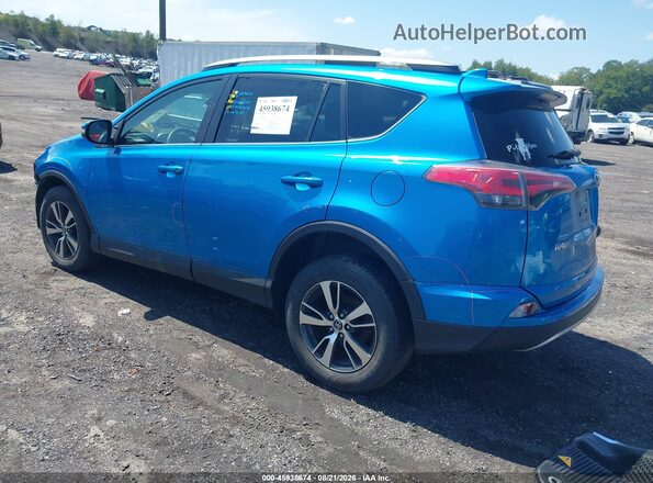 2T3RFREV1HW679721 2017 TOYOTA RAV4 Синий Задняя левая четверть