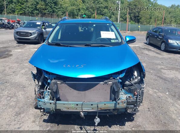2T3RFREV1HW679721 2017 TOYOTA RAV4 Синий Вид щитка приборов