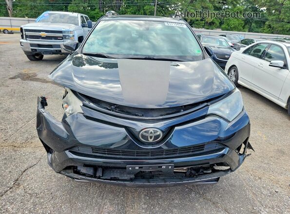 2T3RFREV1JW749482 2018 TOYOTA RAV4 Черный Вид спереди