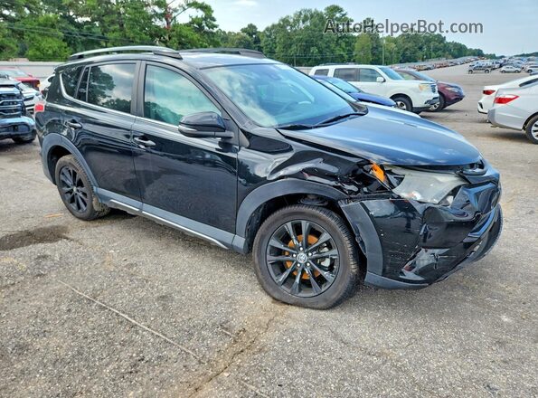 2T3RFREV1JW749482 2018 TOYOTA RAV4 Черный Передняя правая четверть