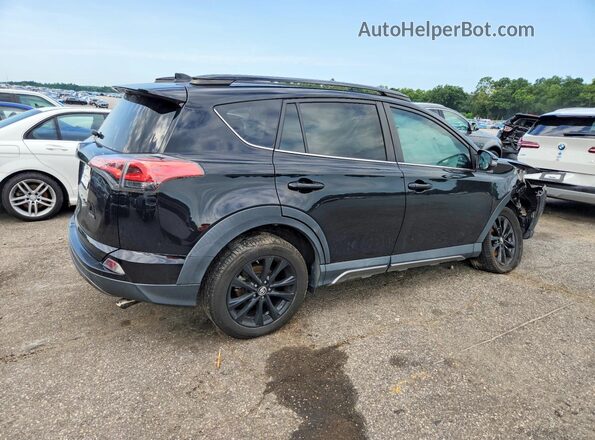 2T3RFREV1JW749482 2018 TOYOTA RAV4 Черный Задняя правая четверть