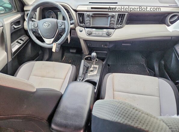 2T3RFREV1JW749482 2018 TOYOTA RAV4 Черный Вид панели приборов