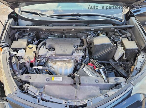 2T3RFREV1JW749482 2018 TOYOTA RAV4 Черный Вид подкапотного пространства