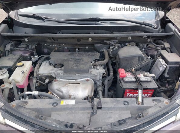 2T3RFREV1JW778111 2018 TOYOTA RAV4 Purple Вид ззаду