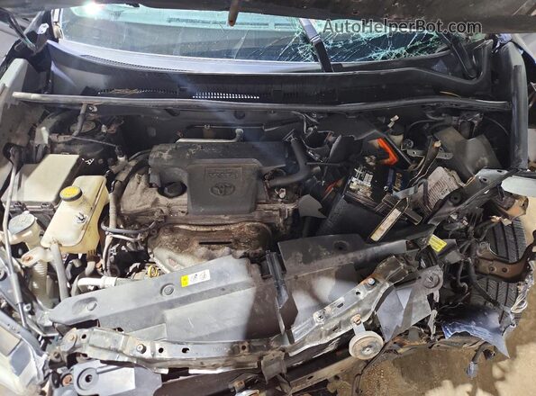 2T3RFREV2GW459972 2016 TOYOTA RAV4 Black ძრავის განყოფილების ხედი