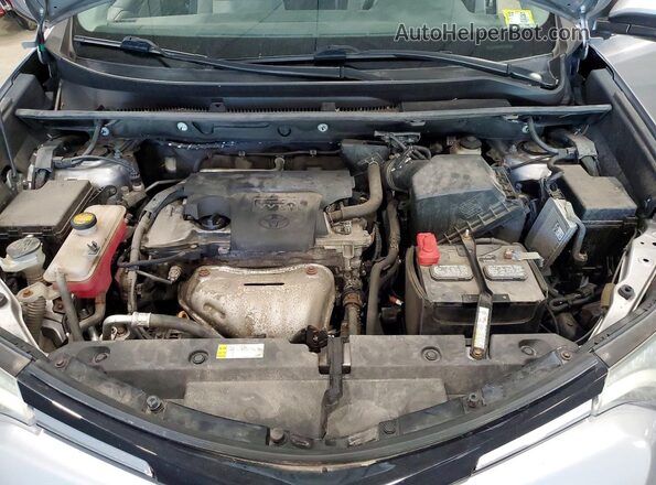 2T3RFREV2HW687228 2017 TOYOTA RAV4 Silver ძრავის განყოფილების ხედი
