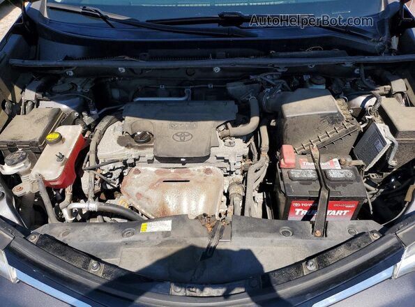 2T3RFREV2JW756960 2018 TOYOTA RAV4 Gray Vista del compartimento del motor