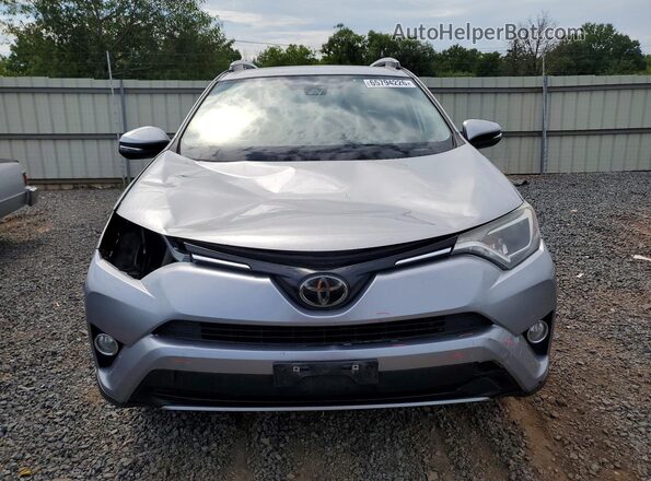 2T3RFREV3HW539847 2017 TOYOTA RAV4 Silver Вид спереду