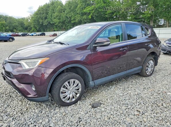 2T3RFREV3HW567874 2017 TOYOTA RAV4 Burgundy Հետևի ձախ