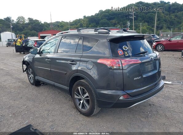 2T3RFREV3HW593598 2017 TOYOTA RAV4 Gray Tył lewy
