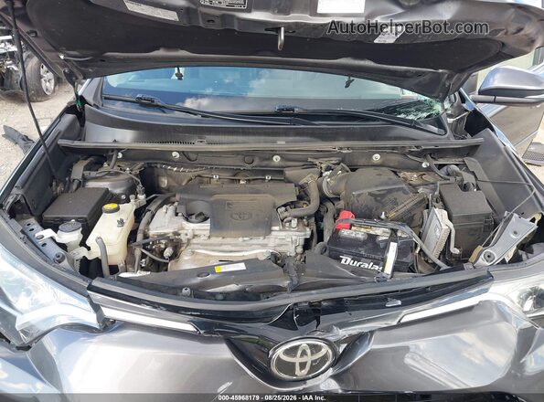 2T3RFREV3HW593598 2017 TOYOTA RAV4 Gray Widok z tyłu