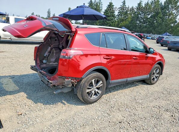 2T3RFREV3HW674763 2017 TOYOTA RAV4 Red Tył prawy