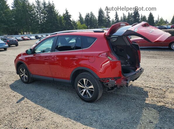 2T3RFREV3HW674763 2017 TOYOTA RAV4 Red Tył lewy