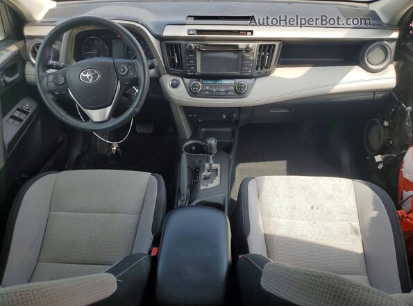 2T3RFREV3HW690056 2017 TOYOTA RAV4 Black წინა პანელის ხედი