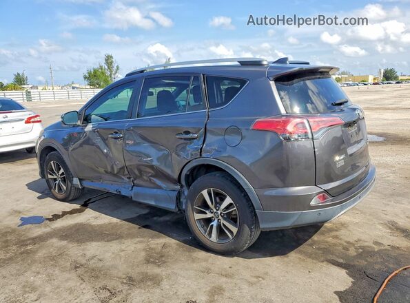 2T3RFREV3JW749869 2018 TOYOTA RAV4 Серый Задняя левая четверть