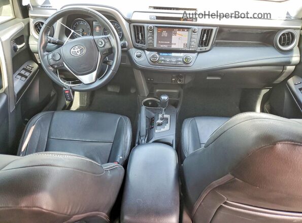2T3RFREV3JW749869 2018 TOYOTA RAV4 Серый Вид панели приборов
