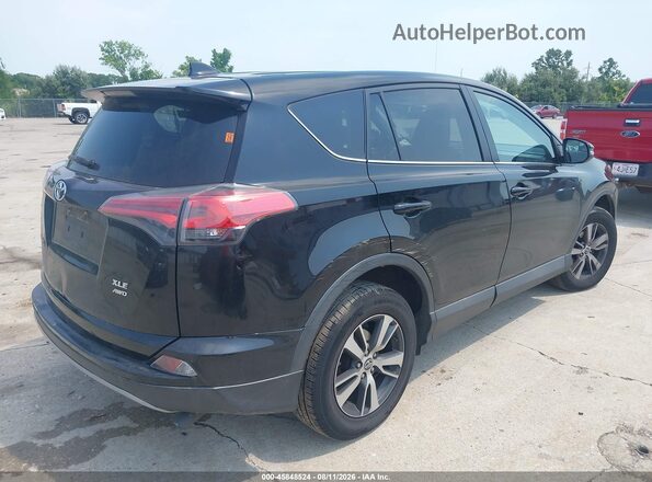 2T3RFREV3JW804918 2018 TOYOTA RAV4 Black უკანა მარჯვენა