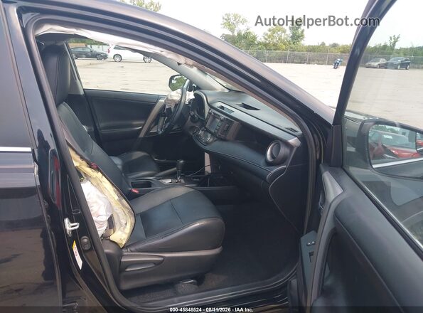 2T3RFREV3JW804918 2018 TOYOTA RAV4 Black წინა სალონის ხედი