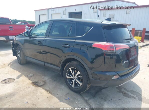 2T3RFREV3JW804918 2018 TOYOTA RAV4 Black უკანა მარცხენა