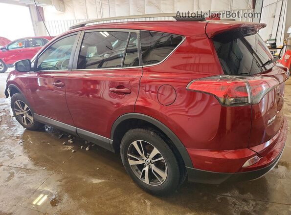 2T3RFREV3JW855500 2018 TOYOTA RAV4 Красный Задняя левая четверть