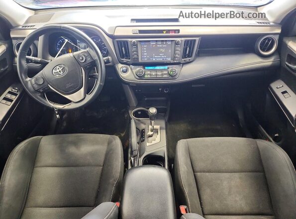 2T3RFREV3JW855500 2018 TOYOTA RAV4 Красный Вид панели приборов