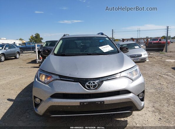 2T3RFREV4GW411602 2016 TOYOTA RAV4 Silver Instrument cluster view