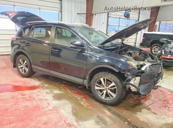 2T3RFREV4GW440064 2016 TOYOTA RAV4 Черный Передняя правая четверть