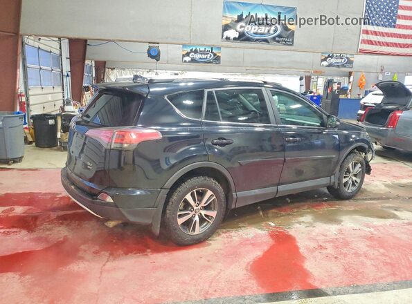 2T3RFREV4GW440064 2016 TOYOTA RAV4 Черный Задняя правая четверть
