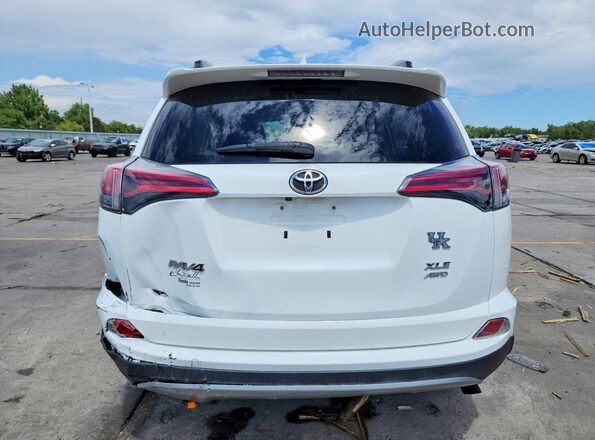 2T3RFREV4HW627919 2017 TOYOTA RAV4 White Rear view