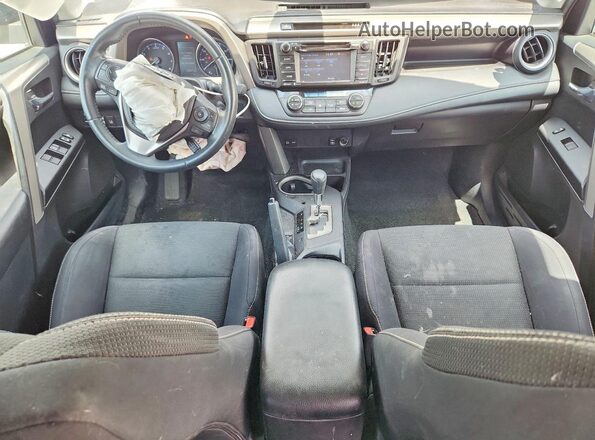 2T3RFREV4HW627919 2017 TOYOTA RAV4 White Dashboard view