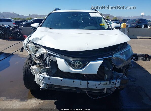 2T3RFREV4HW665506 2017 TOYOTA RAV4 White Դիմացի տեսք