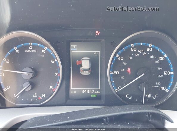 2T3RFREV4JW710997 2018 TOYOTA RAV4 Red უკანა სავარძლების ხედი