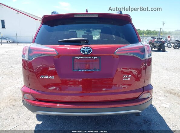 2T3RFREV4JW710997 2018 TOYOTA RAV4 Red 